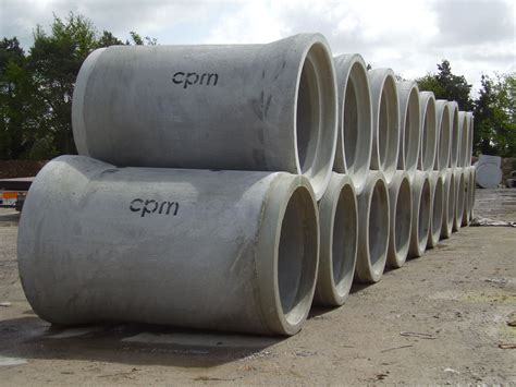 CPM flexible jointed precast concrete pipes are manufactured to BS ...