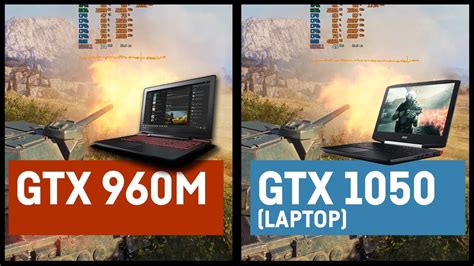 NVIDIA GTX 960m vs NVIDIA GTX 1050 (Notebook/Laptop) - YouTube