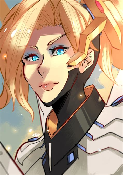 Mercy from Overwatch FanArt by barneyshux on DeviantArt