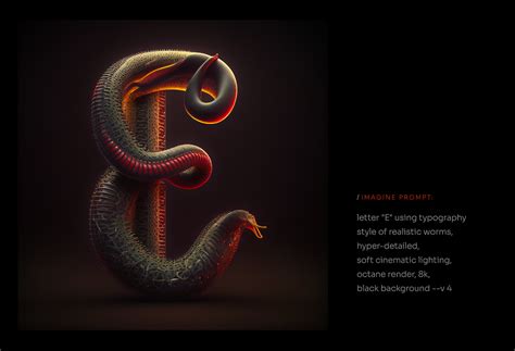 alphabet of AI-art on Behance