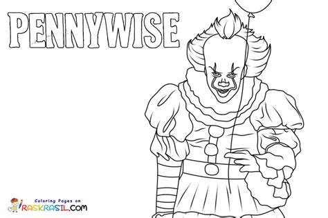 Pennywise Coloring Pages Free Printable Coloring Pages | The Best Porn ...