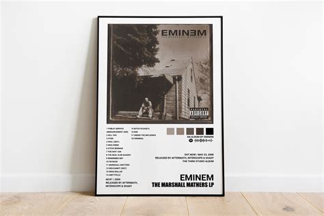 Eminem Posters / the Marshall Mathers LP Poster Album Cover - Etsy ...