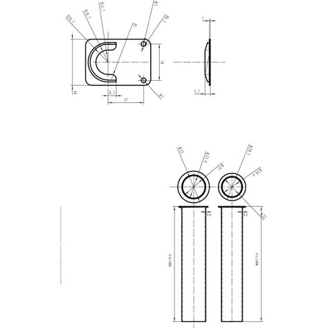 Adjustable Closet Rod with Separated Ends - Zinc - Richelieu Hardware