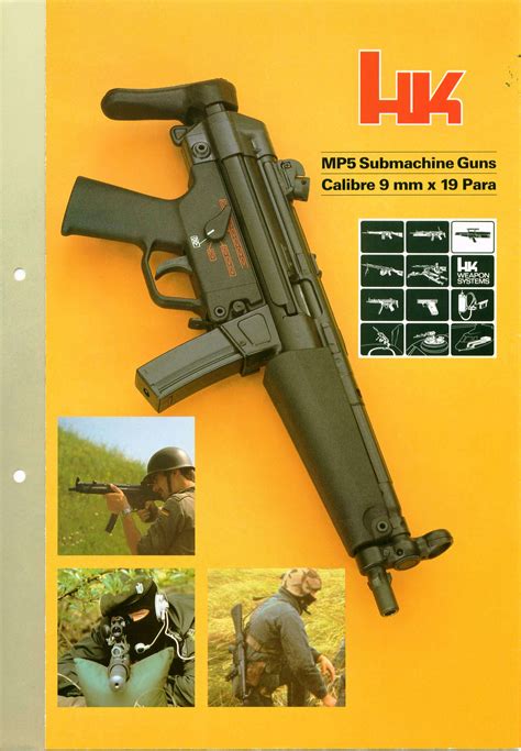 MP5 Submachine Guns Brochure
