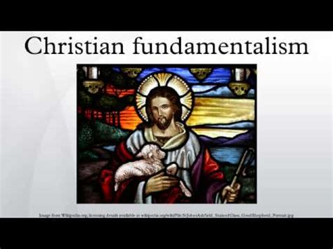 Christian fundamentalism - YouTube