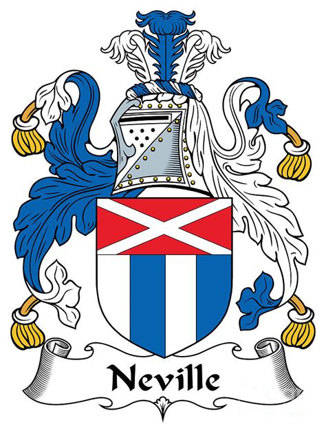 Neville Coat of Arms Wexford Ireland Digital Art by Heraldry | Pixels