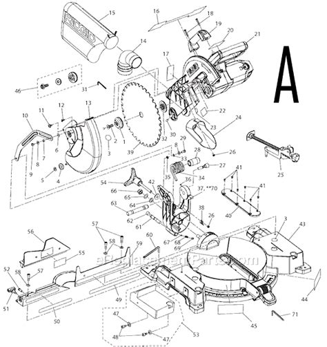 Ridgid 14500 Chop Saw Parts Diagram | Reviewmotors.co