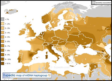 Distribution maps of mitochondrial haplogroups in Europe, the Middle East and North Africa - Eupedia