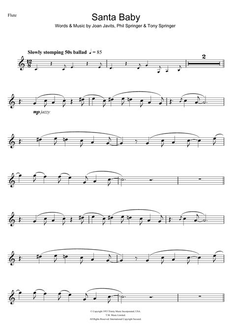 Santa Baby | Sheet Music Direct