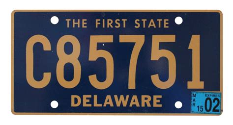 Low-number Delaware license plate auctioned for $410K - DBT