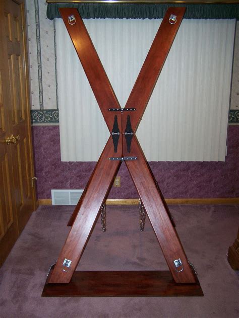 St Andrews Cross Bondage Table Spanking bench