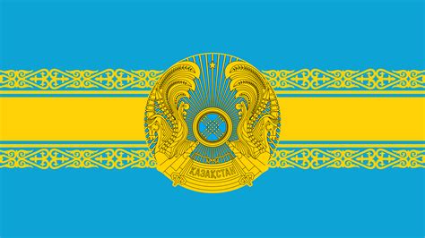 Kazakhstan Flag Redesign by PeterSchulzDA on DeviantArt