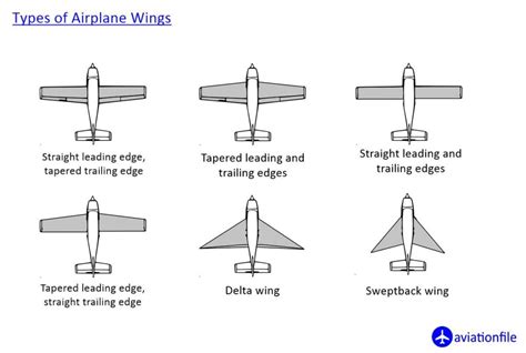 Types of Airplane Wings - aviationfile