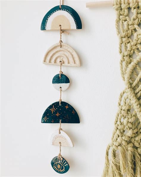 Ceramic wall hanging in 2021 | Diy clay crafts, Clay crafts, Clay wall hanging