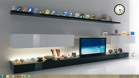Computer Wallpaper Shelves