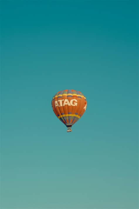 Red Hot Air Balloon on Sky · Free Stock Photo