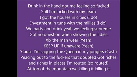 KSI - KILIMANJARO LYRICS - YouTube