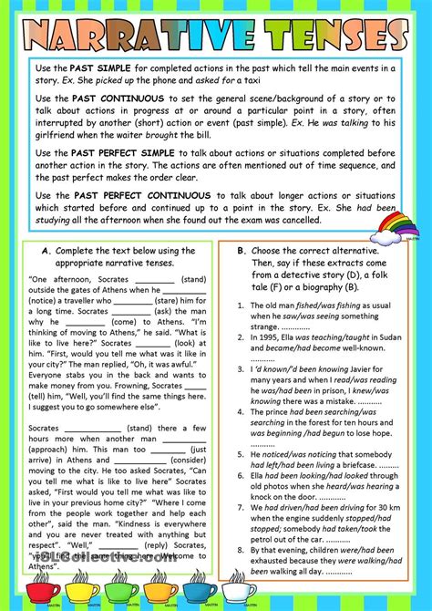 Narrative tenses