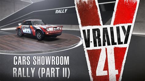 V-RALLY 4 - Cars showroom: Rally (part 2) | The GoNintendo Archives ...