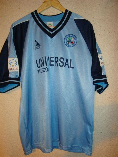 Forfar Athletic Home football shirt 2002 - 2004.