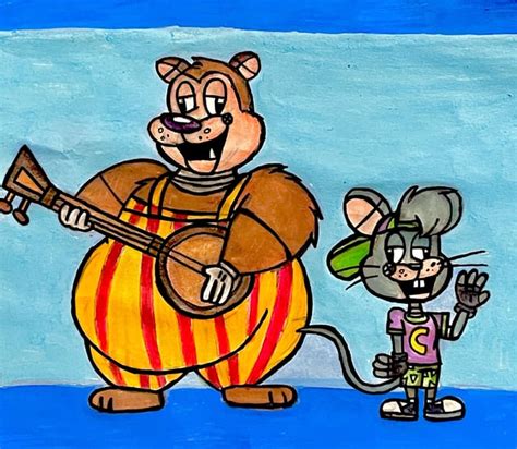 Billy Bob Brockali and Chuck E. Cheese fan art : r/ShowbizzPizza