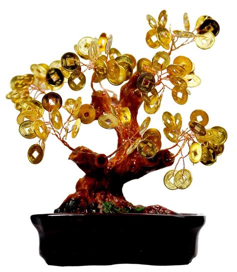 Bright Gold Chinese Coin Tree - Large - The Feng Shui Boutique by Red ...