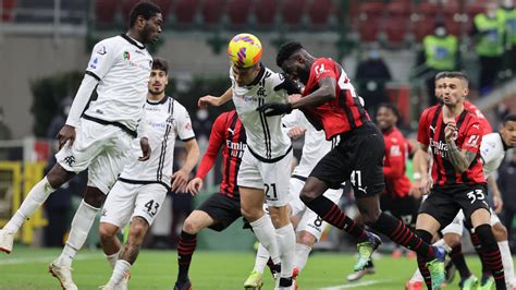 Serie A » News » Spezia strike late as they stop AC Milan topping Serie A