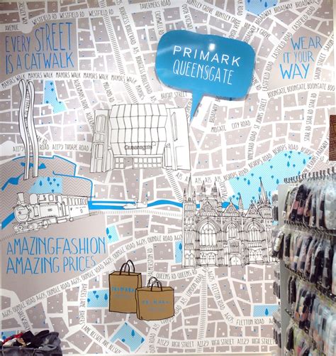 The Primark map of Peterborough | Primark launch | Pinterest