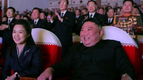 North Korean leader Kim Jong-un's wife makes first appearance in a year ...