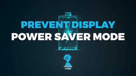 How To Stop Monitor From Entering Power Saver Mode | Streamers Playbook