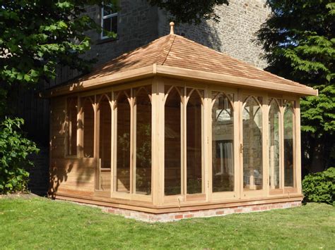 3.6 Metre, Cedar & Glass Garden Room - Stan Fairbrother Garden Structures