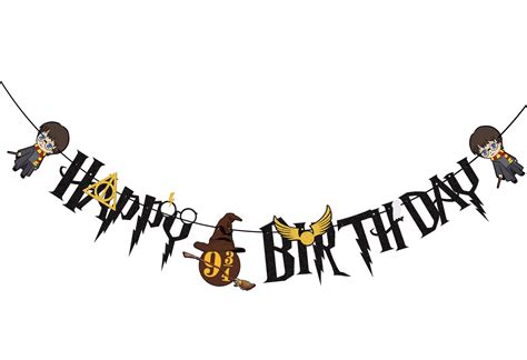 Buy Festiko® Magical Wizard Theme Party Banner, Wizard Theme Party Decorations, Bachelorette ...