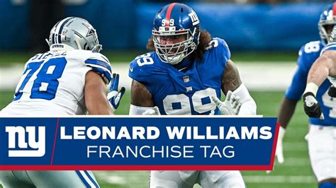 UPDATE: Leonard Williams receives franchise tag from Giants