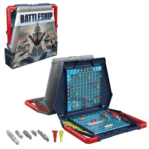 Battleship Classic Board Game, Strategy Game For Kids Ages 7 and Up ...