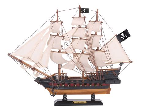 Wooden Captain Hook's Jolly Roger from Peter Pan White Sails Limited ...