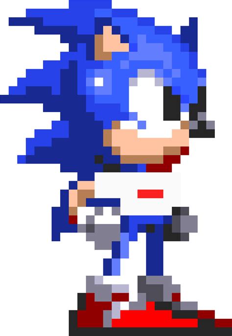 Download HD Sonic 2 Sprite - Sonic 8 Bit Png Transparent PNG Image - NicePNG.com