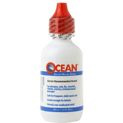 6 Pack - OCEAN Saline Nasal Spray 1.5 oz - Walmart.com - Walmart.com