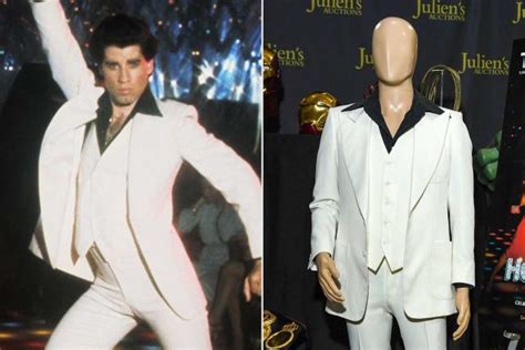 John Travolta's Iconic White Suit from 'Saturday Night Fever' Up for Auction in California