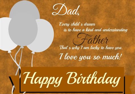 Happy Birthday Wishes For Father - Birthday Messages For Dad Papa From Son Daughter : 2018 Happy ...