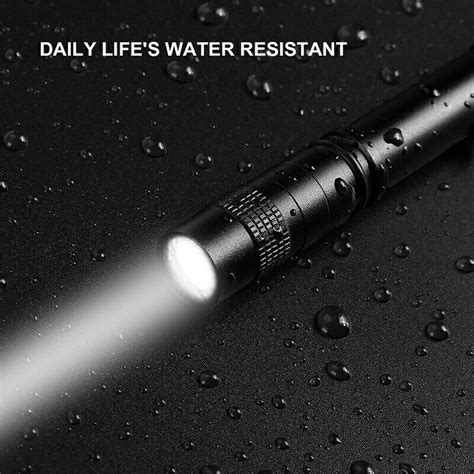 20 PACK LED Flashlight Clip Mini Light Penlight Pocket Pen Torch Lamp Inspection | eBay