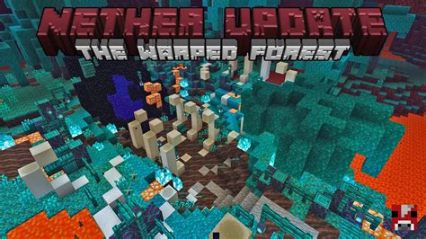 Minecraft Timelapse - 1.16 NETHER UPDATE - Warped Forest Nether Portal ...