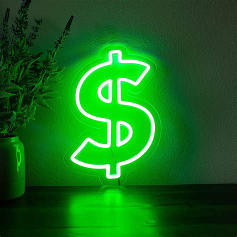 Dollar Neon Sign | Liuyang Lamps