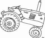 Printable Tractor Coloring Pages sketch template