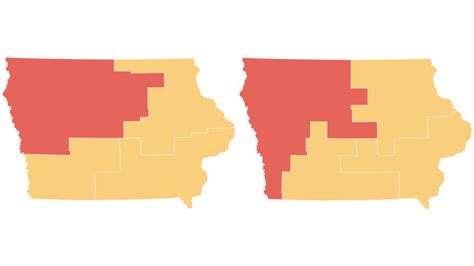 Iowa redistricting 2022: Congressional maps by district