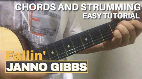 Fallin' - Janno Gibbs | Easy Guitar Tutorial | Strumming - YouTube