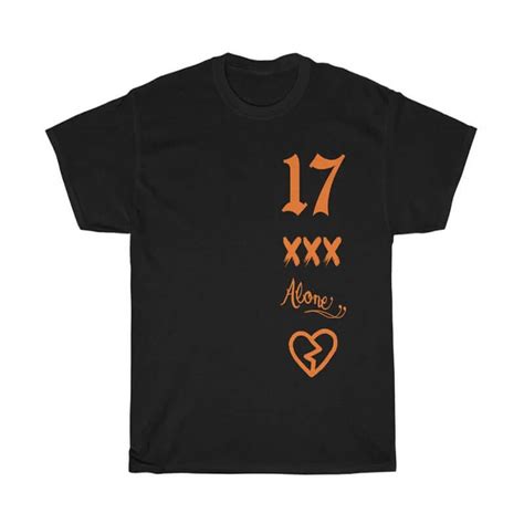 Tribute Xxxtentacion Merch 17 Album Shirt | Xxxtentacion Merch