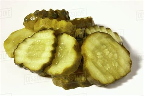 Pile of Pickle Slices - Stock Photo - Dissolve