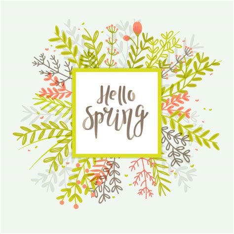 70,800+ Hello Spring Stock Illustrations, Royalty-Free Vector Graphics ...