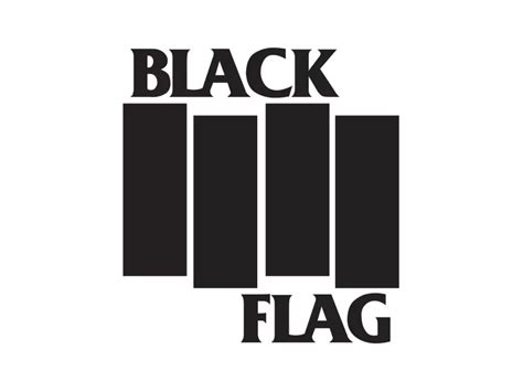 Black Flag Band Logo PNG vector in SVG, PDF, AI, CDR format