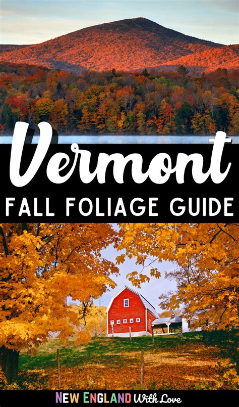 Vermont fall foliage 2023 guide to peak fall foliage in vt – Artofit